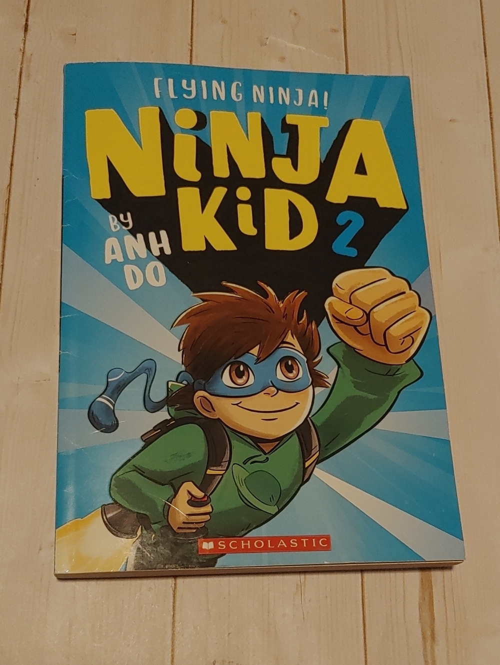 Flying Ninja! Ninja Kid Children Easy Reader Book By Anh Do